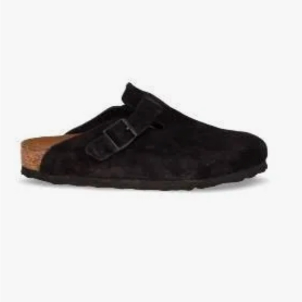 New Birkenstock Boston Soft Footbed black size 39 L8 M6 New without box